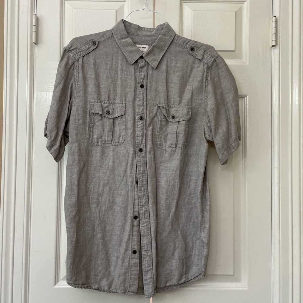 Old Navy Button Down Short Sleeve Shirt